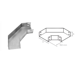 Curva horizontal 90°